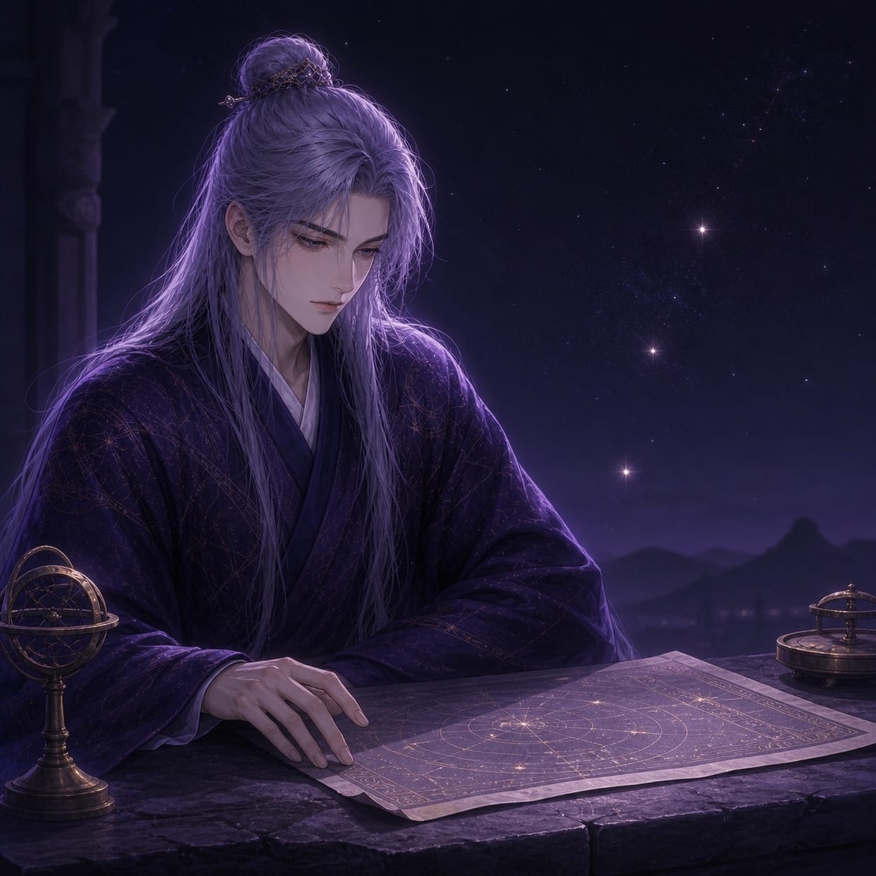 자미두수 직업운 — 관록궁과 명궁이 함께 그리는 자리